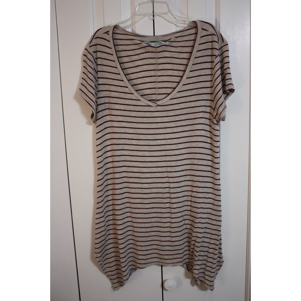 Striped Maurice’s Tunic Top